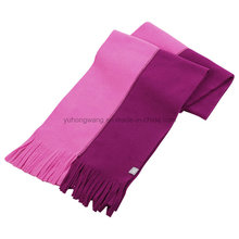 Double Color Winter Warm Knitting Polar Fleece Scarf